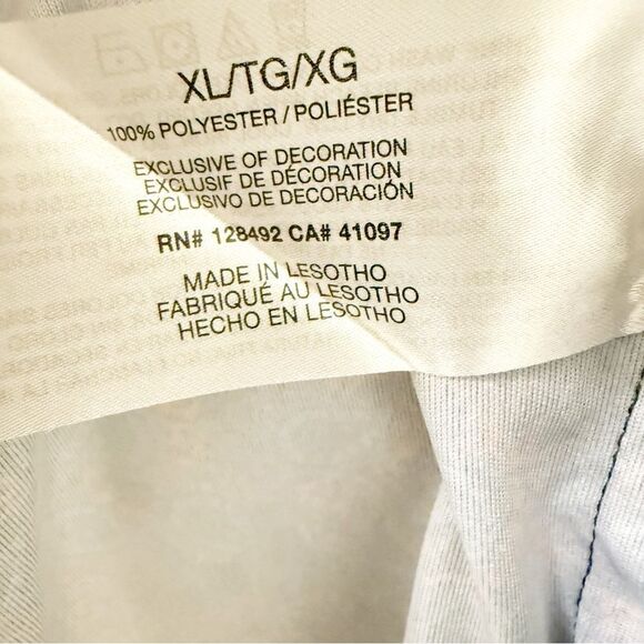 Greg Norman Men’s Polo Shirt XL Paisley Print – ML75 PlayDry Performance - Picture 4 of 4